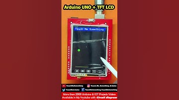 Arduino uno 2.4 inch TFT LCD Ping pong game || 2.4 inch TFT LCD uno Shield