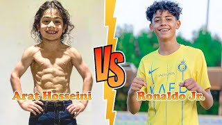 Cristiano Ronaldo Jr. (MINI CR7) VS Arat Hosseini (MINI MESSI) Transformation ★ From Baby To 2024