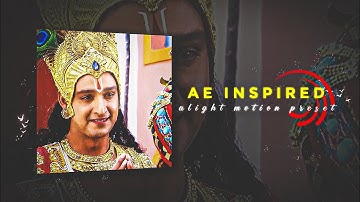 LORD KRISHNA Edit 🛐 l AE inspired XML l Alight Motion XML and Preset #lordkrishna #edit #xml #001