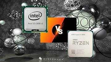 Xeon E5 2690 V2 vs Ryzen 5 2600 (Cinebench R15: Multi-Core Benchmark)