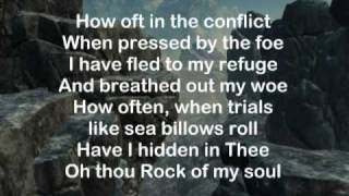 HAVEN OF REST QUARTET -- HIDING IN THEE / ROCK OF AGES MEDLEY with Lyrics chords