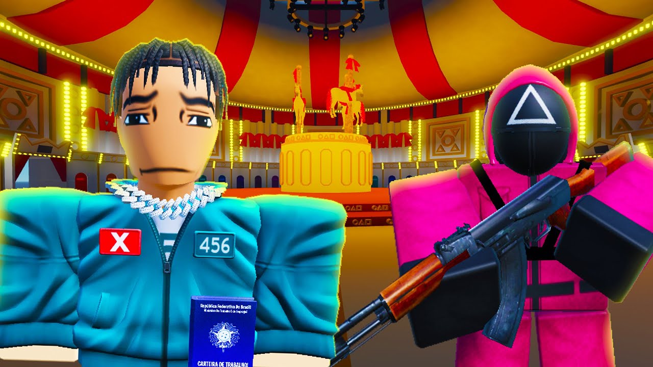 TENTANDO SOBREVIVER AO ROUND 6 NO ROBLOX!