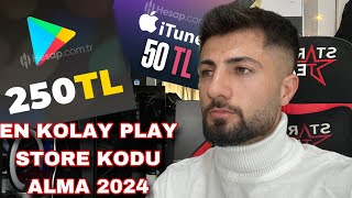 En kolay google play kodu 2024 (YENİ)