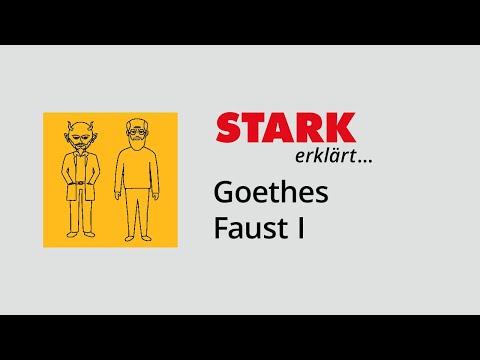 Goethes Faust I In Einer Minute Stark Erklart Youtube