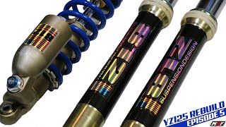 How to Rebuild Forks & Shock on a Dirt Bike • YZ125 Rebuild Ep. 5 • WIN THIS BIKE!!