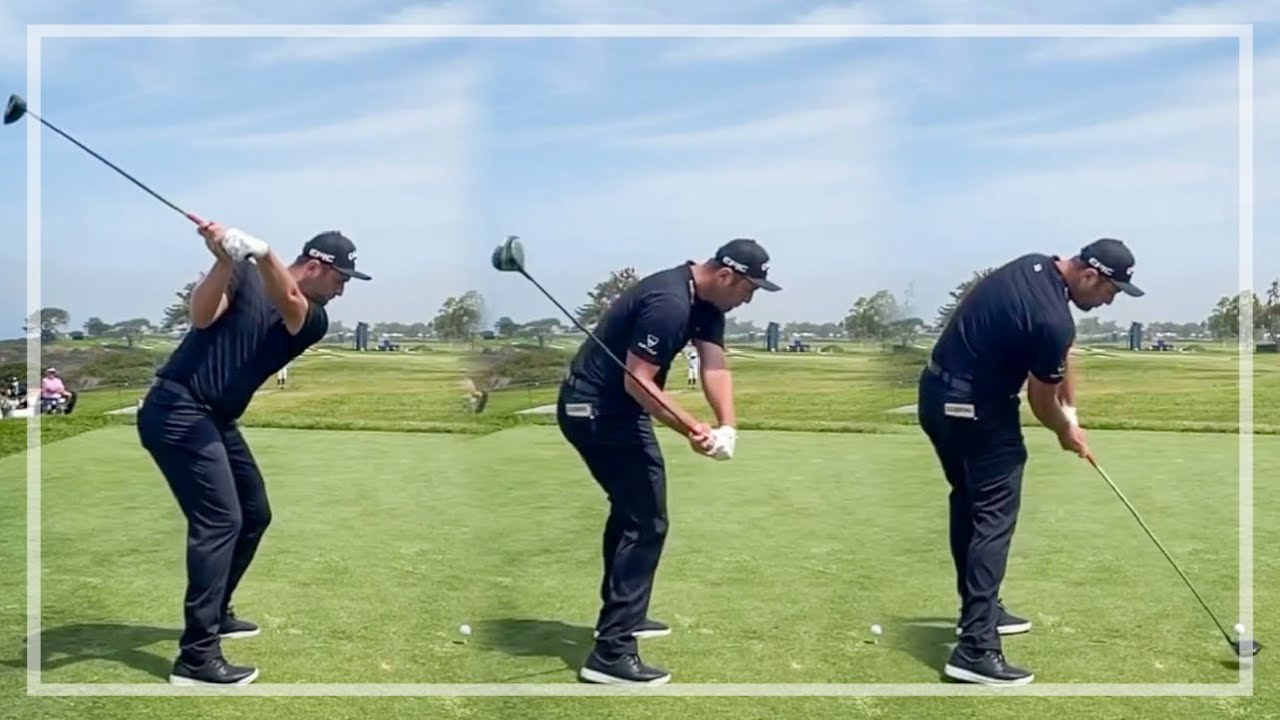 JON RAHM GOLF SWINGS SLOW MOTION IRON & DRIVER YouTube