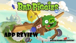 Bad Piggies GAMEPLAY & APP REVIEW, by Makers of 'Angry Birds', Rovio Mobile (For Android and iOS) screenshot 5