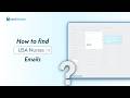 How to Find USA Nurses Email List | Step-by-Step ReachStream Tutorial