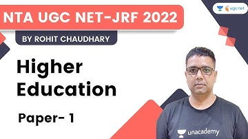 Paper 1 | Higher Education | Wifistudy UGC NET Hindi | Rohit Chaudhary