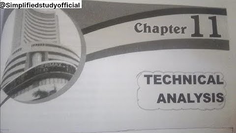 Technical Analysis Dow Theory Bcom 4th Semester full explanation in hindi