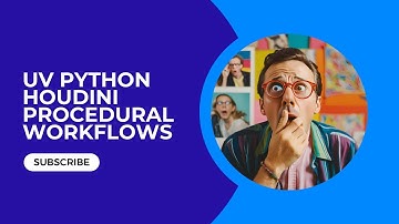 UV Python Houdini Procedural Workflows