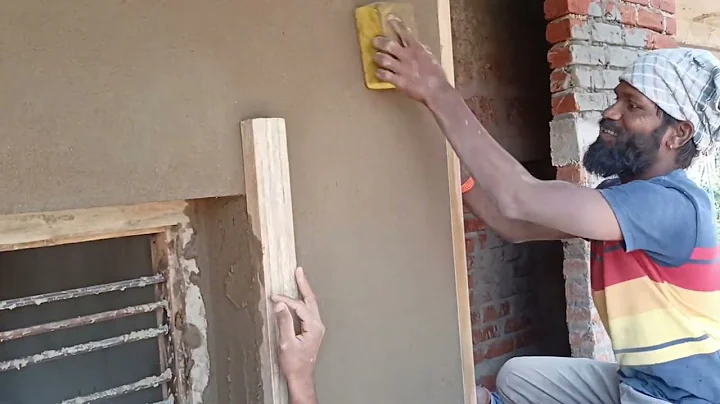 wall plaster | windows edges plastering | plastering techniques | civil construction work |
