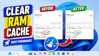 كيفية مسح ذاكرة التخزين المؤقت (RAM Cache) في ويندوز 10 و11 (سرّع جهازك فوراً!) screenshot 1