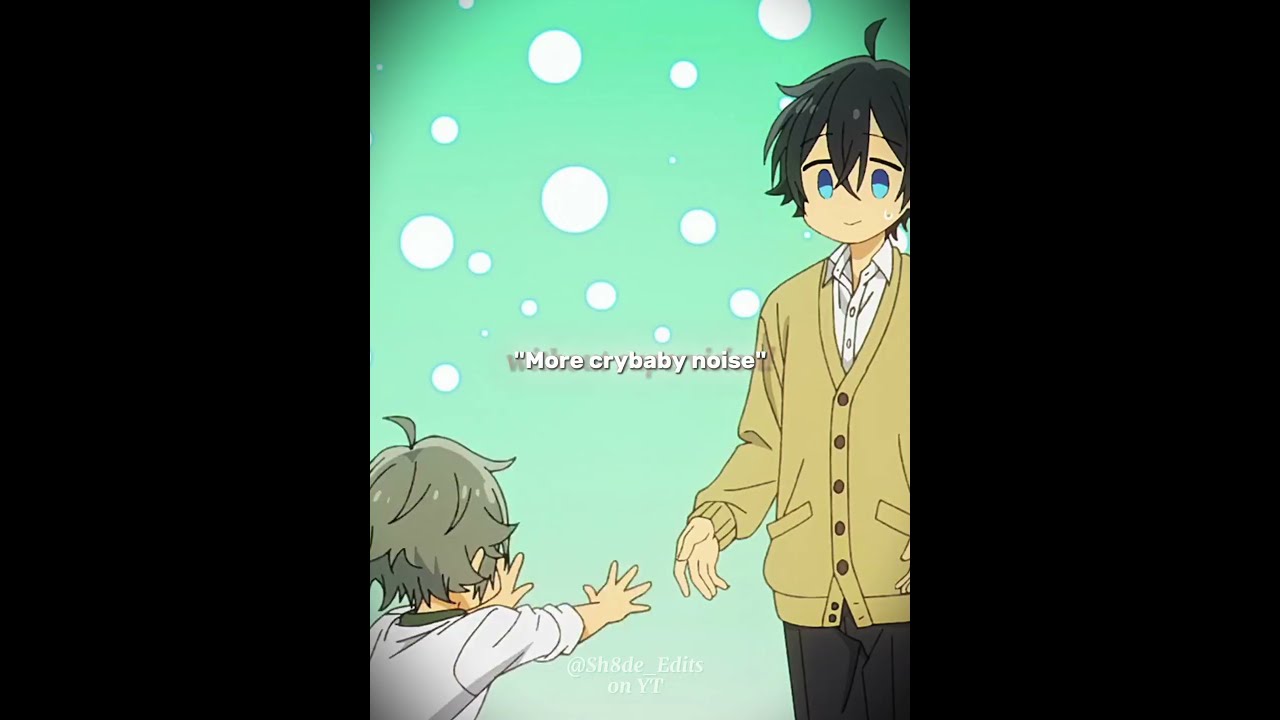 He Was Only Trying To Help Anime Horimiya Shorts