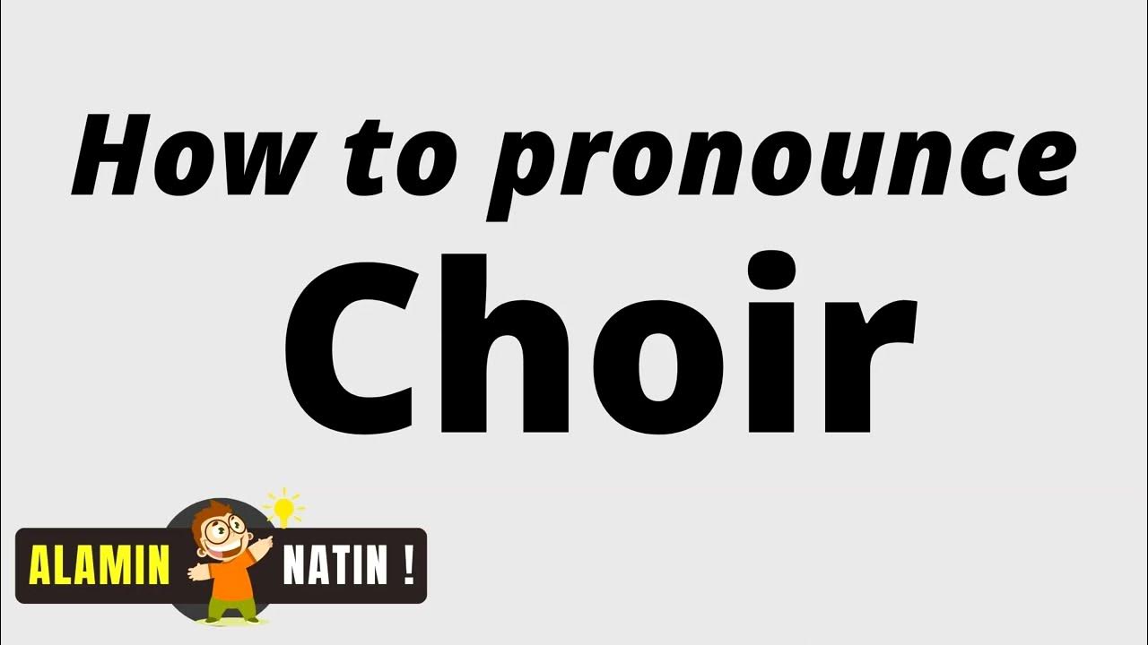 Choir How to pronounce Choir in American English and British English