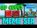 ALL WORKING Meme Sea Codes Roblox! - BEST Meme Sea Codes Roblox
