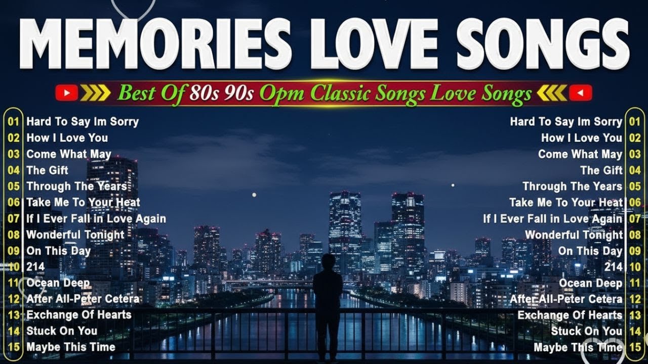 Oldies Love Songs Forever – Lionel Richie, Chicago, Bee Gees, Céline Dion Mix