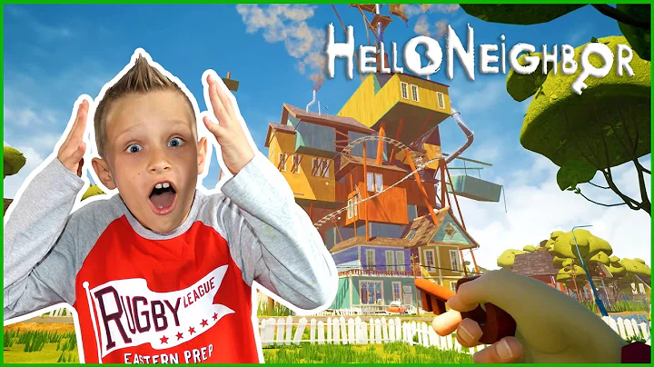I Found the RED KEY / Hello Neighbor alpha 4