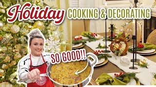 30 MINUTE HOLIDAY DINNER + CHRISTMAS TABLESCAPE | Cook Clean And Repeat by CookCleanAndRepeat 9,612 views 5 months ago 12 minutes, 15 seconds