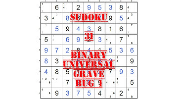 31 Sudoku BUG 1 Technique