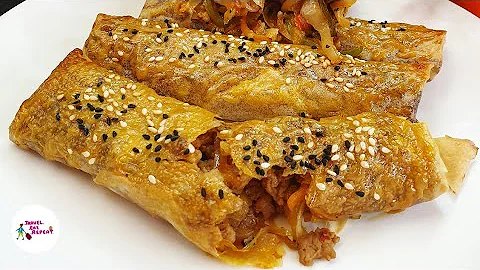 Chicken Spring Rolls In Airfryer | Easy Airfryer Recipes | Healthy Recipes |