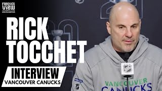 Rick Tocchet Discusses Vancouver Canucks vs. Edmonton Oilers GM7, Canucks Mindset vs. Oilers