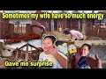 She surprise me sometimes my wife have so much energy  house update  pemas channel