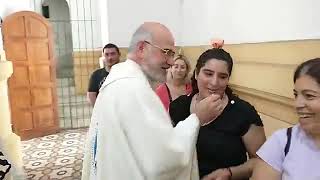 MISA DE DESPEDIDA DEL PADRE FABIAN SÁENZ - IGLESIA CATEDRAL (MORENO)