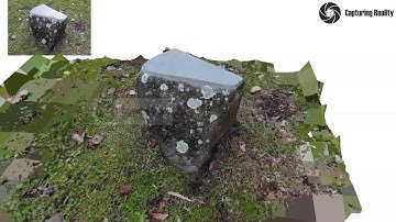 VR Photogrammetry - Flythrough of a Rock recreated in RealityCapture
