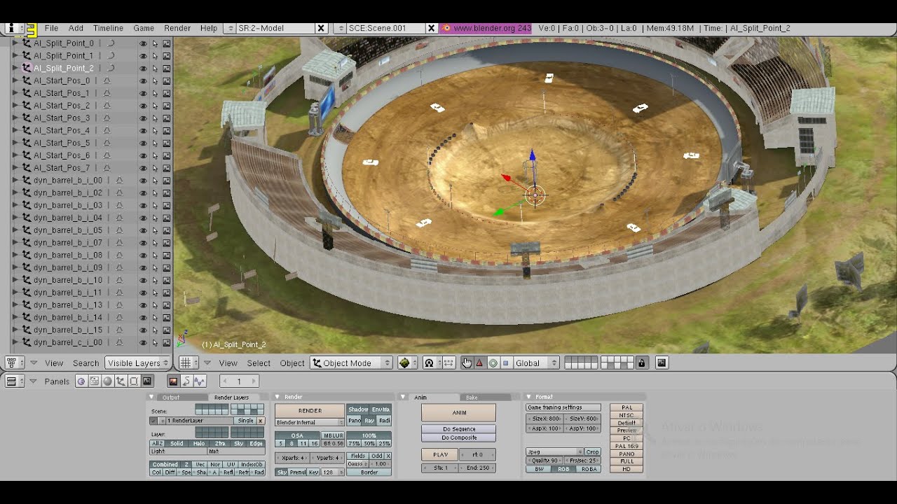 FlatOut 2 Blender Track Editor 2