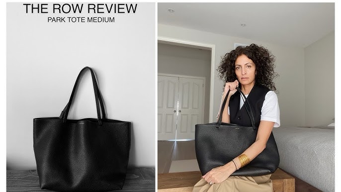 REVIEW - The Row medium leather N/S Park tote review. Size, price