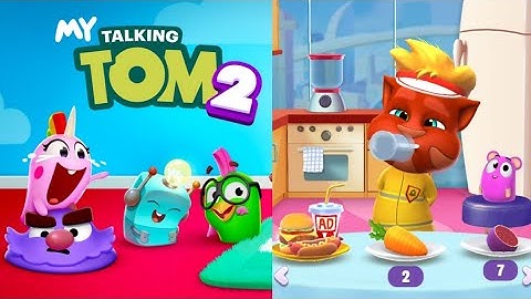 My Talking Tom 2 Gameplay Part-28 • My Talking Tom 2 Level-21 in Android, iOS Device & New Updates