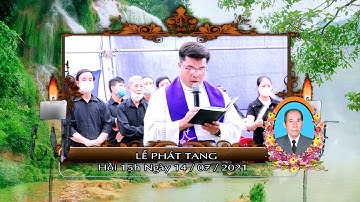 LỄ TANG CỤ QUẢN ANRÊ ĐINH VĂN NGỌ ĐỀN THÁNH KIÊN LAO