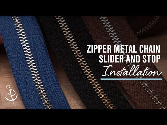 Zipper Stops Stainless Steel - Keeps your sliders on!