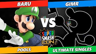 SSC 2023 - Baru (Luigi) Vs. GimR (Mr. Game & Watch) Smash Ultimate Tournament