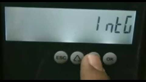 Schneider 6100 Digital meter program