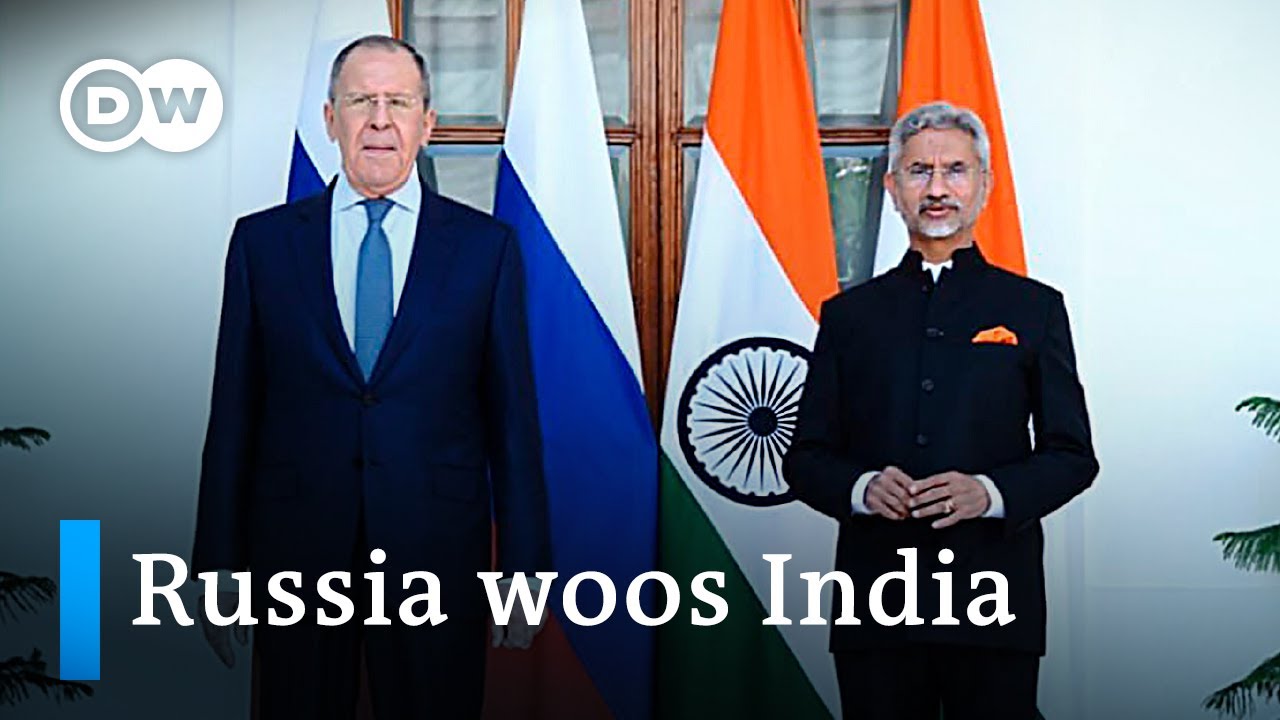 Film backdrop image for Russia hopes to shore up it's partnership with India (2022)