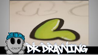 Graffiti Tutorial for beginners - Bubble Letters #6