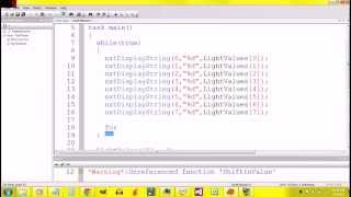 RobotC for NXT Tutorial Part 4