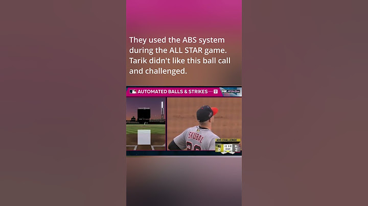 First Time Ever: ABS System in the All-Star Game! ⚾