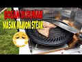 Bosan di rumah  masak rawon steak aja vlog amerika