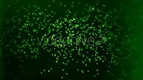 Green Glow Particles Motion | Motion Graphics - Envato elements