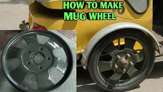 Paano gawin ang mags wheel (how to make mug wheel design)