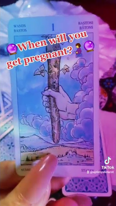 🔮When will you get pregnant? #shorts #pregnancytarot