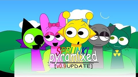 Sprunki Pyramixed with Unreleased characters