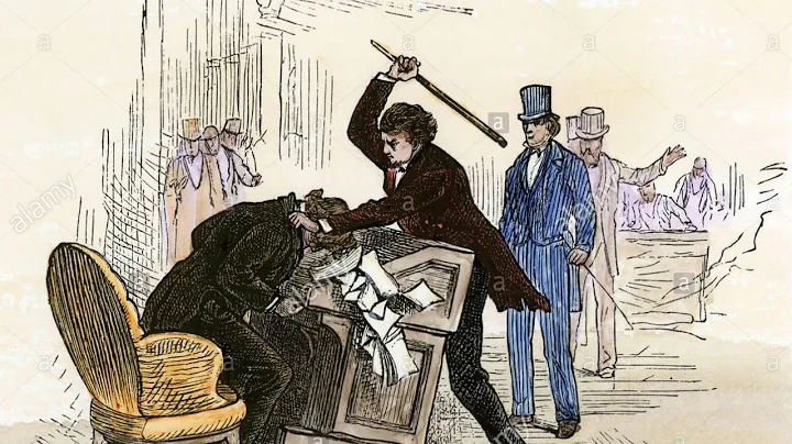 The Caning of Charles Sumner