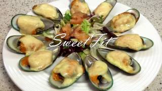 Диетические мидии с сыром. Горячая закуска на диете. Dietary mussels with cheese. Диетические мидии с сыром. Горячая закуска на диете. Dietary mussels with cheese.