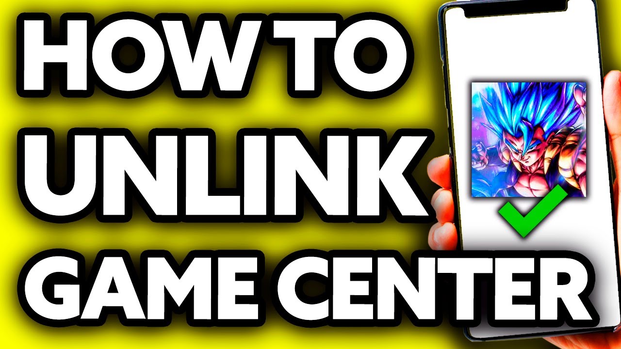 How To Unlink Dragon Ball Legends from Game Center