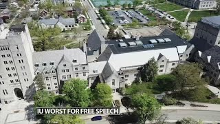 Study shows Indiana University is country's worst public university for free speech