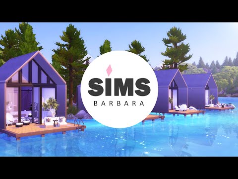 SIMS 4 | LAKE CABIN MOTEL HOUSES RETREAT - ADVENTURE AWAITS | DL + CC | STOP MOTION